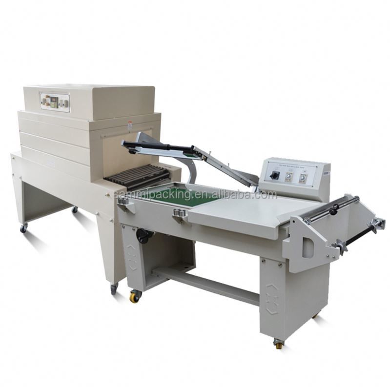 BS-A450+FQL-450A संकुचित पैकिंग मशीन, बहुक्रिया L प्रकार सीलर मशीन