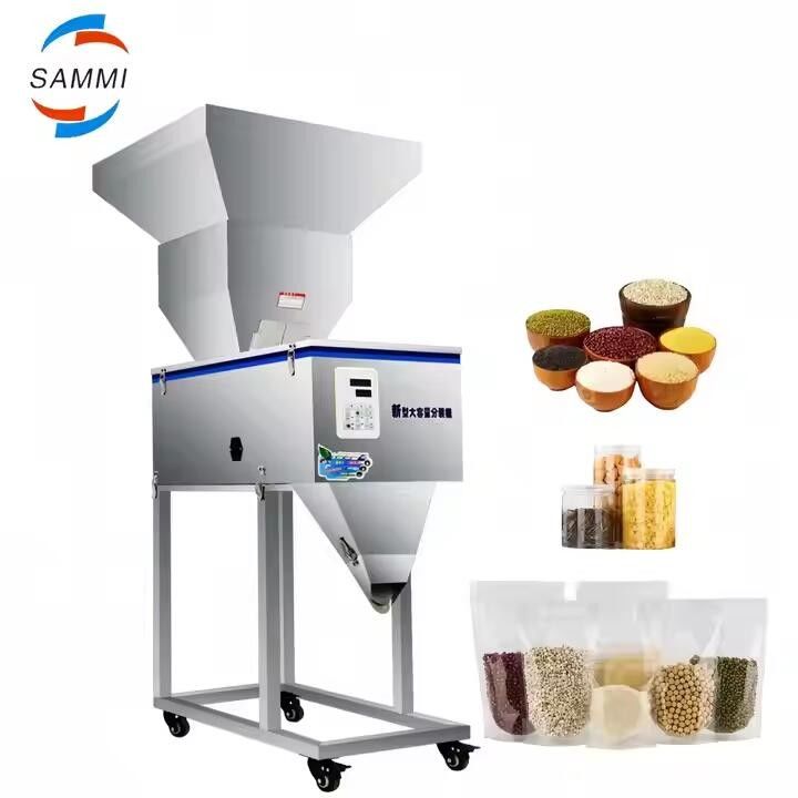 ऑटोमैटिक 100-2500G मसाला / कॉफी / डिटर्जेंट पाउडर मशीन के लिए थैली बैग कार्टन बैग के लिए पानी चाय पेय चावल
