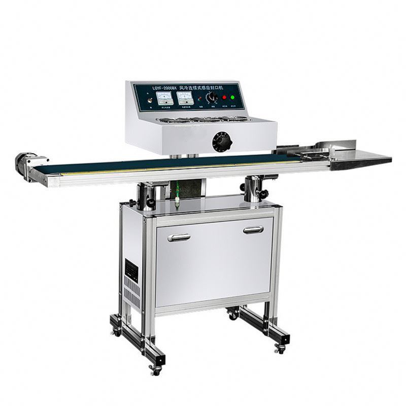 कन्वेयर (20-120 मिमी) के साथ स्वचालित प्रेरण सील मशीन (ऑटो एल्यूमीनियम पन्नी सील मशीन, ऑटो प्रेरण सीलर)