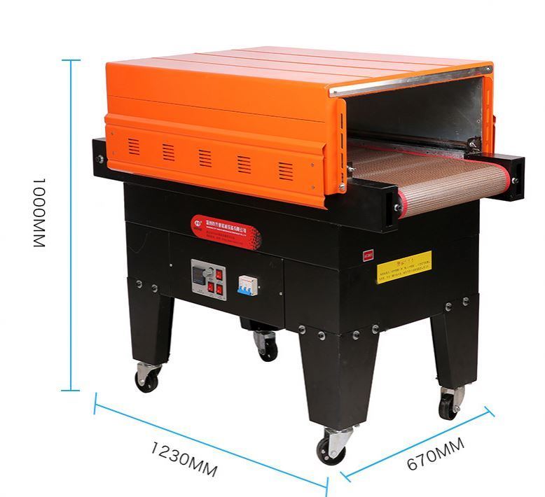 BS-4525 छोटे जेट हीट सिकुड़ने सुरंग पैकेजिंग पालतू बोतल पैकेजिंग पैकेजिंग मशीनें/स्वचालित सिकुड़ने वाली फिल्म पैकिंग मशीन