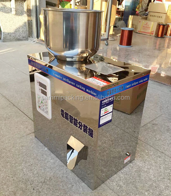 2-200 ग्राम नवीनतम एलसीडी पैनल चाय तौलने वाली पैकेजिंग मशीन/ ग्रेन्युल पाउडर टैबलेट पैकिंग मशीन