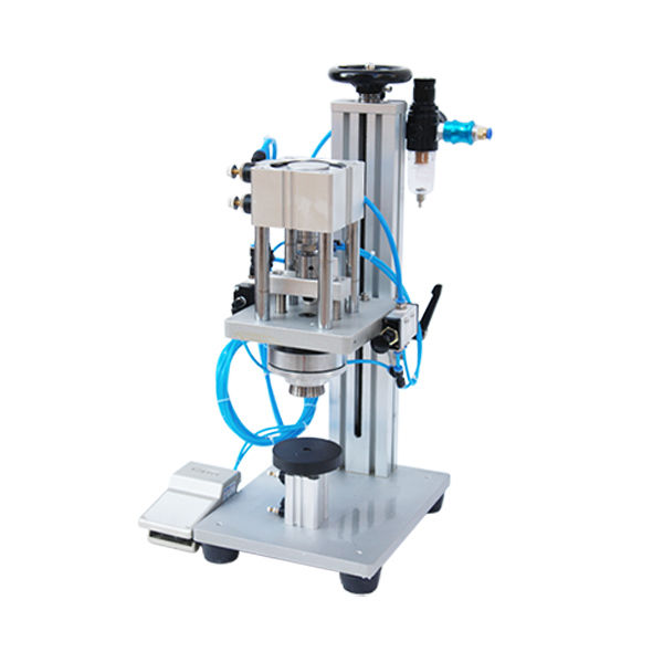 अर्ध-स्वचालित परफ्यूम सीलर बोतल क्लोजर क्रिम्पिंग टूल कैपिंग मशीन परफ्यूम शीशी के लिए