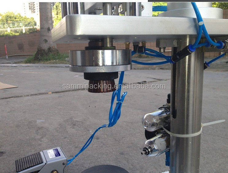 अर्ध-स्वचालित परफ्यूम सीलर बोतल क्लोजर क्रिम्पिंग टूल कैपिंग मशीन परफ्यूम शीशी के लिए