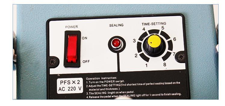 सर्वश्रेष्ठ बिक्री फैक्टरी थोक PFS श्रृंखला 800mm खाद्य पेडल आवेग सीलर प्लास्टिक बैग के लिए