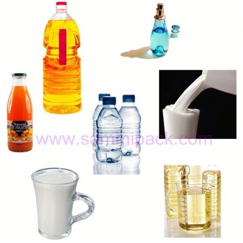 छोटे पैमाने पीईटी प्लास्टिक कांच की बोतल तरल भरने की मशीन 2 सिर अर्ध स्वचालित भरने की मशीन 1000-5000ML