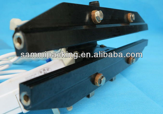 FRK-600 मैनुअल प्लास्टिक बैग सीलिंग मशीन एल्यूमीनियम फिल्म सीलर अधिकतम सीलिंग लंबाई 600 मिमी