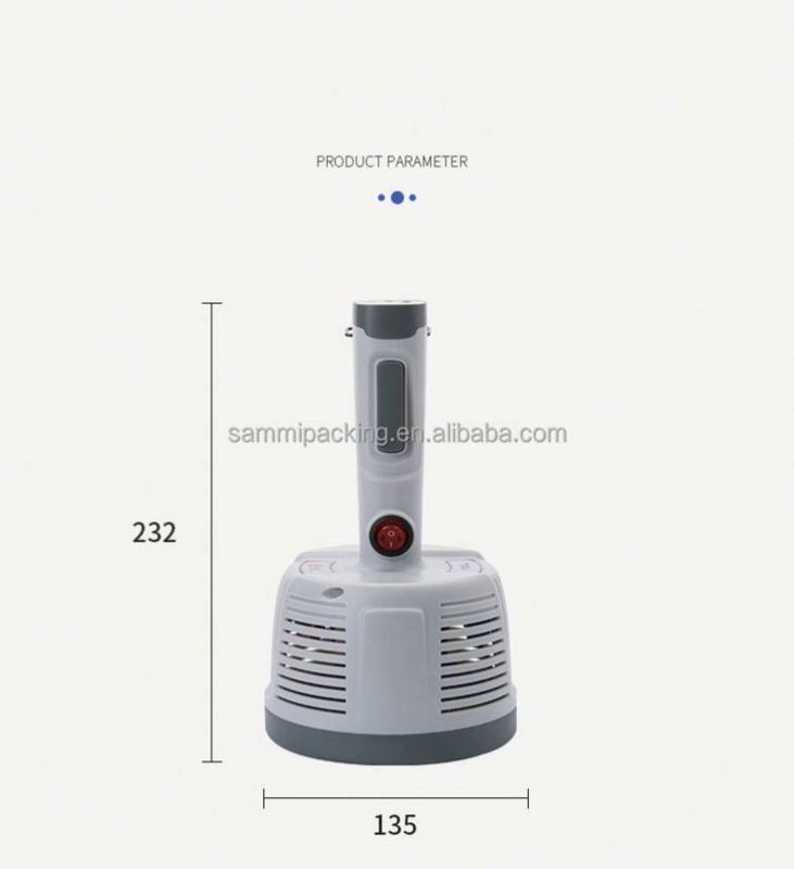 नई प्रकार 20-100 मिमी पोर्टेबल इंडक्शन सीलर एल्यूमीनियम पन्नी सीलिंग मशीन DGYF-400A