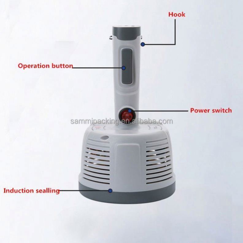 नई प्रकार 20-100 मिमी पोर्टेबल इंडक्शन सीलर एल्यूमीनियम पन्नी सीलिंग मशीन DGYF-400A