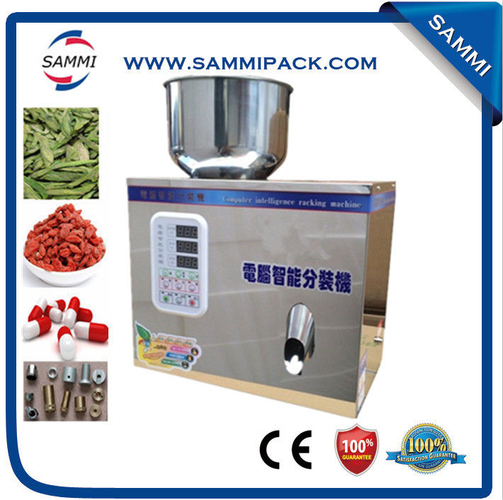 गर्म बिक्री FZ-100 सूखी चाय, पाउडर, बीज, अनाज वजन भरने की मशीन 2-100g