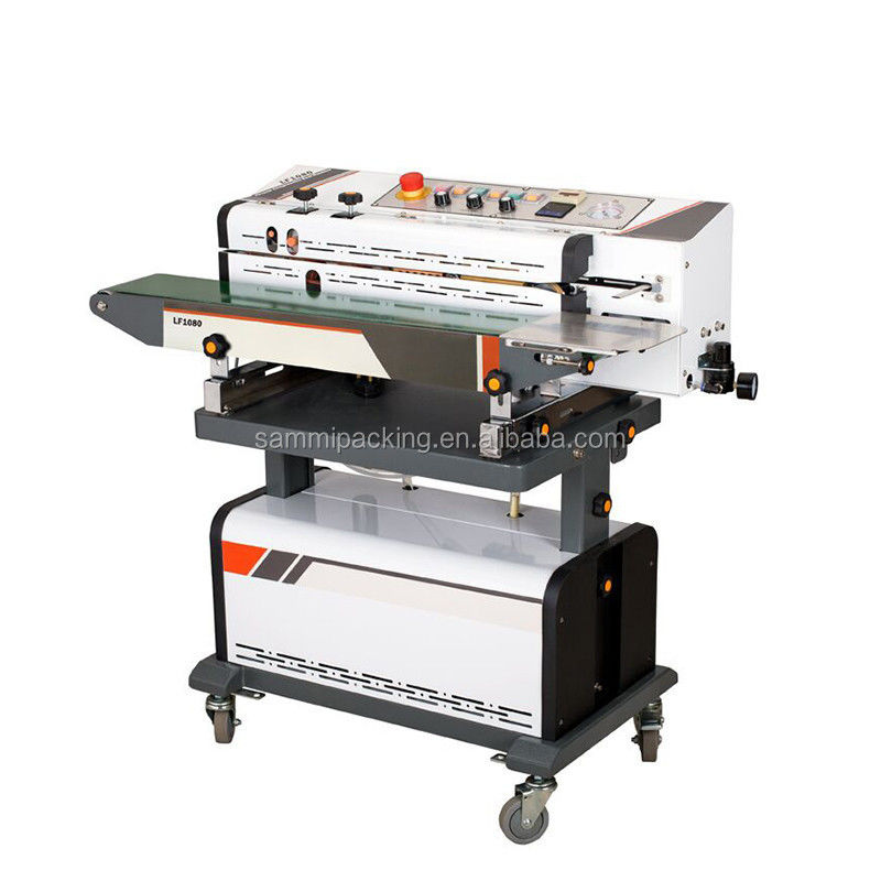 फ़ैक्टरी डायरेक्ट सेल्स LF1080 स्वचालित निरंतर वैक्यूम सीलिंग मशीन नाइट्रोजन गैस भरने फ्लश सीलिंग मशीन के साथ