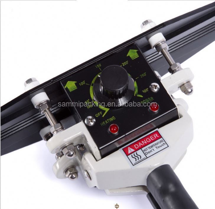 FKR-200 अर्ध-स्वचालित हैंड इम्पल्स सीलर मैनुअल सीलिंग मशीन कार्टन वस्तुओं और पेय पैकेजिंग के लिए