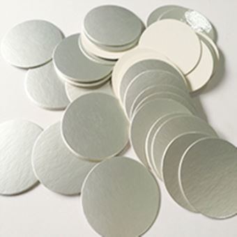 5000PCS/LOT इंडक्शन सीलिंग मशीन के लिए एल्यूमीनियम फॉयल / बोतल कैप के लिए एल्यूमीनियम फॉयल लाइनर