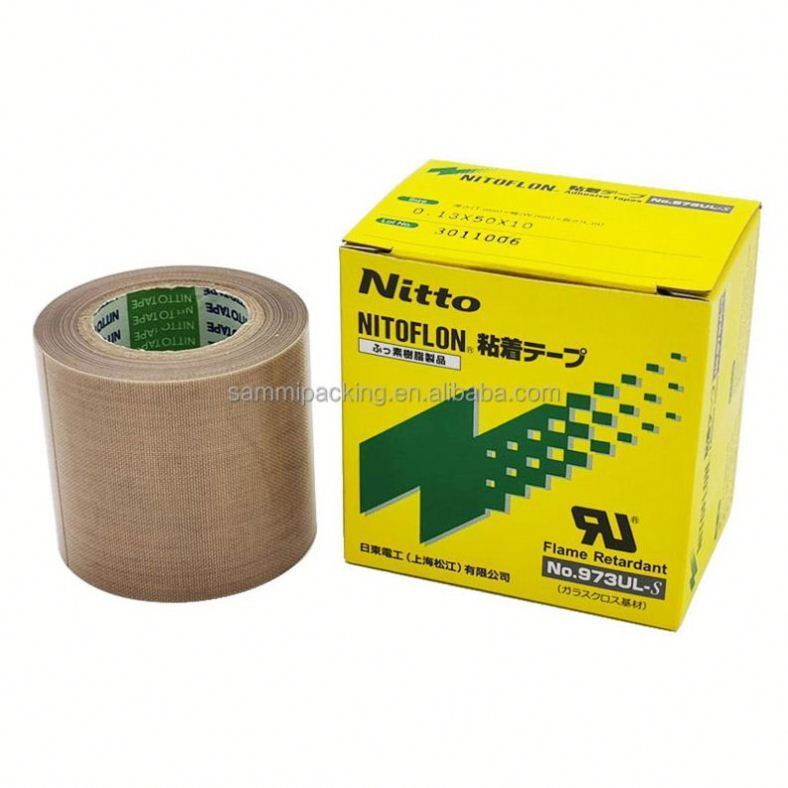 Nitto Denko टेप 973ul 0.08mm*13mm*10m गर्मी प्रतिरोधी विद्युत इन्सुलेशन के लिए गर्मी प्रतिरोधी टेप
