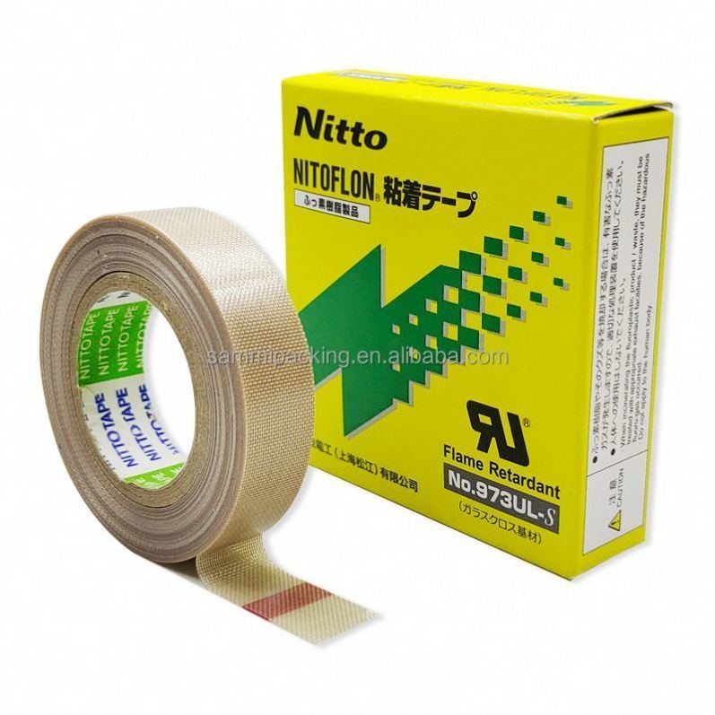 Nitto Denko टेप 973ul 0.08mm*13mm*10m गर्मी प्रतिरोधी विद्युत इन्सुलेशन के लिए गर्मी प्रतिरोधी टेप