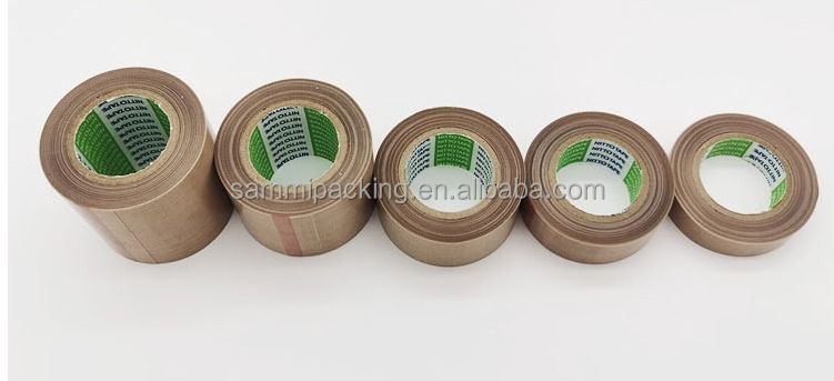 नित्तो 973UL उच्च गुणवत्ता वाली गर्मी प्रतिरोधी PTFE चिपकने वाला सिलिकॉन बेल्ट हॉट मेल्ट बैग सीलिंग टेप