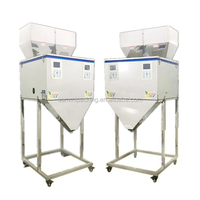 Automatic High Speed Granule Weighing Filling Machine for Rice Nuts for Plastic and Glass Bottles