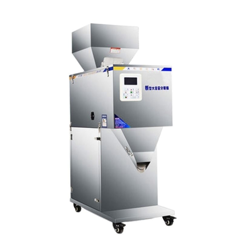 2025 हॉट सेल पाउडर ग्रेन्यूल फिलिंग मशीन अनाज बीन चाय बैग वजन भरने की मशीन बैग बैरल के लिए सेंसर के साथ