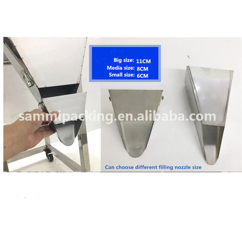 2025 हॉट सेल पाउडर ग्रेन्यूल फिलिंग मशीन अनाज बीन चाय बैग वजन भरने की मशीन बैग बैरल के लिए सेंसर के साथ