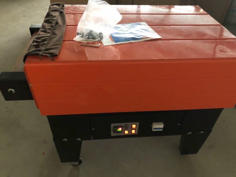 BS4525 जेट हीट सिकुड़न रैपिंग मशीन खाद्य, पेय पदार्थ और अन्य इकाई वस्तुओं की पैकिंग के लिए