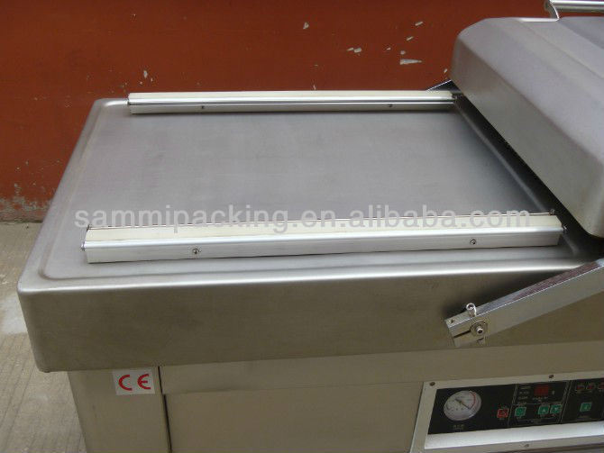 बीफ बेकन चिकन टोफू मूंगफली समुद्री भोजन के लिए मल्टीफंक्शन डबल चैंबर वैक्यूम पैकिंग मशीन