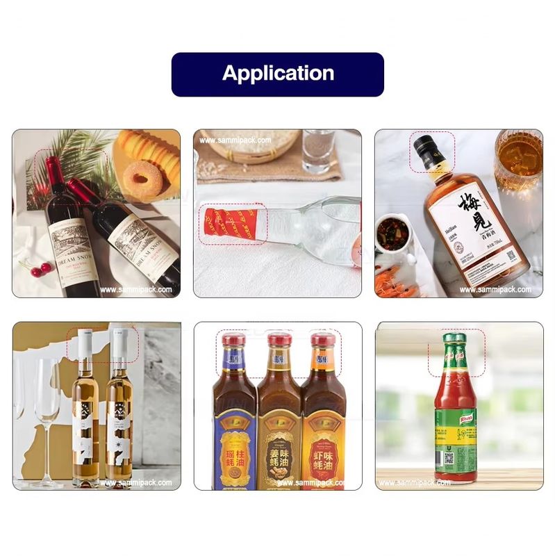 उच्च गुणवत्ता वाली कैप सील श्रिंक पैकिंग मशीन / बोतल कैप श्रिंक स्लीव लेबल मशीन स्लीव श्रिंक रैप मशीन