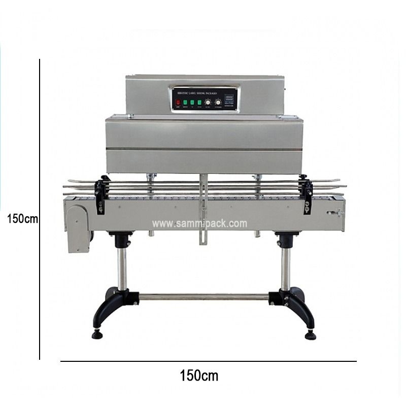 उच्च गुणवत्ता वाली कैप सील श्रिंक पैकिंग मशीन / बोतल कैप श्रिंक स्लीव लेबल मशीन स्लीव श्रिंक रैप मशीन