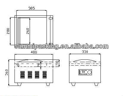 गर्म बिक्री सिंगल चैंबर वैक्यूम पैकिंग मशीन / टेबलटॉप वैक्यूम सीलर PV PET प्लास्टिक बैग, बीफ/सीफ़ूड/मीट/कैंडी/अनाज के लिए