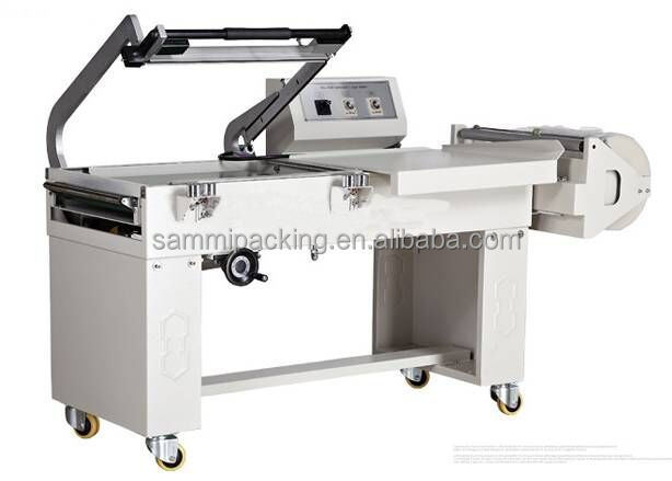 सिकुड़न पैकेजिंग एल सेमी-ऑटोमैटिक 5540 बोतल थोक 2 इन 1 हीट सिकुड़न पैकिंग मशीन बॉक्स सिकुड़न पैकिंग मशीन