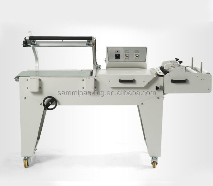 सिकुड़न पैकेजिंग एल सेमी-ऑटोमैटिक 5540 बोतल थोक 2 इन 1 हीट सिकुड़न पैकिंग मशीन बॉक्स सिकुड़न पैकिंग मशीन