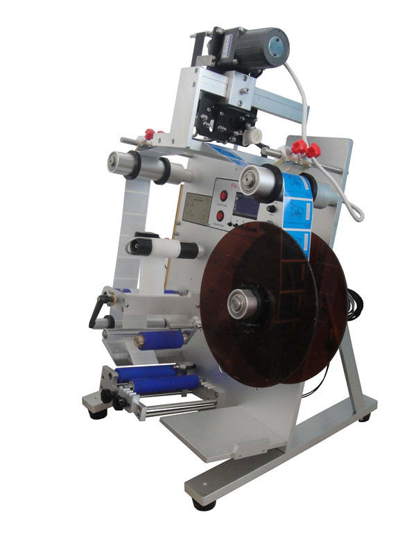 डेस्कटॉप वर्टिकल इनलाइन स्टिकर लेबलिंग मशीन