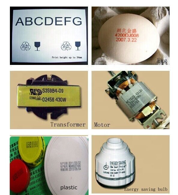 बोतल/वायर/केबल/अंडे/बैग के लिए औद्योगिक समय/तारीख/अक्षर इंकजेट प्रिंटर/कोडिंग/प्रिंटिंग मशीन का संचालन करने में आसान