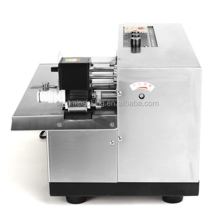 स्वचालित ठोस स्याही कोडिंग मशीन MY-380 बैच/दिनांक/समाप्ति संख्या प्रिंटर पेपर, फिल्म पैकेजिंग और लेबल के लिए हॉट इंक रोल के साथ