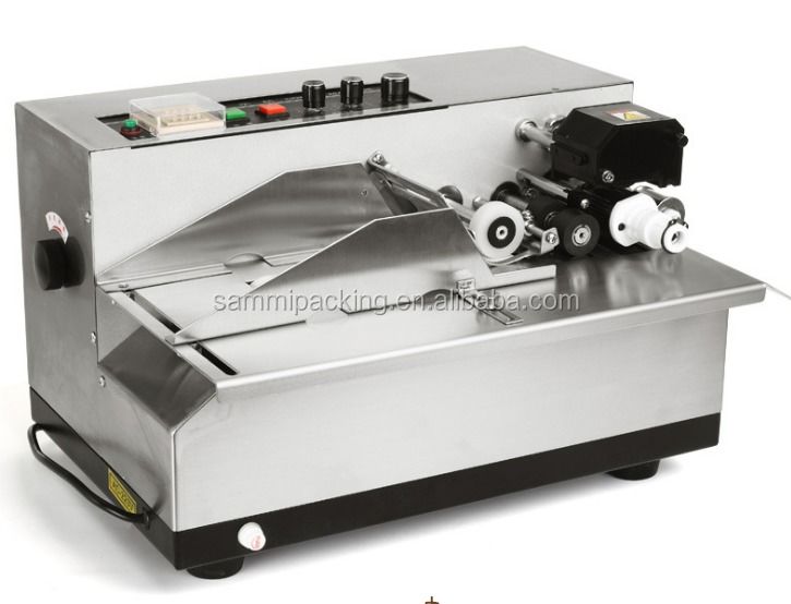 MY-380F निरंतर समाप्ति तिथि कोडर, घरेलू उपयोग और औद्योगिक लेबलिंग के लिए उच्च गति इंक रोल बैच नंबर प्रिंटिंग मशीन