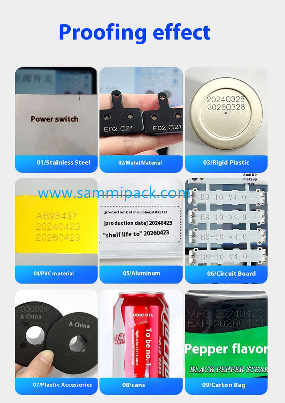 बोतलों के लिए उच्च गति उत्पादन लेजर जेट प्रिंटर के लिए औद्योगिक ग्रेड लेजर कोडिंग मशीन