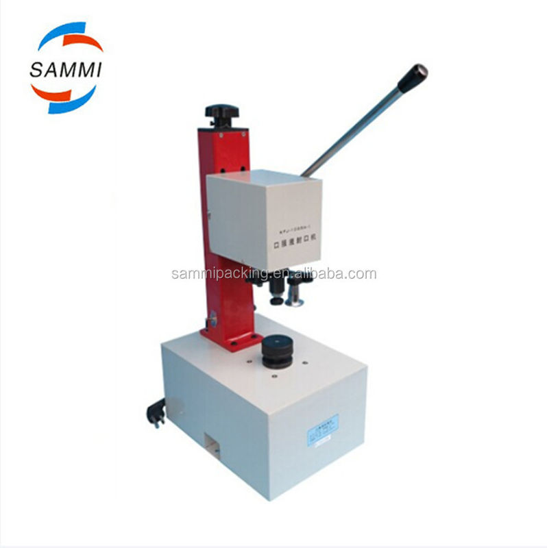 मौखिक तरल बोतलों, शीशियों, पेनिसिलिन बोतलों, एंटीबायोटिक बोतलों के लिए मैनुअल कैपिंग मशीन