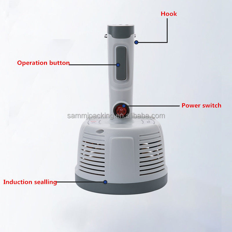 DGYF-400A हाथ से पकड़ी जाने वाली इंडक्शन एल्यूमीनियम फॉयल सीलिंग मशीन प्लास्टिक बोतल खाद्य इंडक्शन हीट सीलर