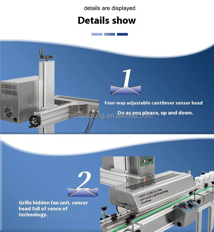 स्वचालित विद्युत चुम्बकीय प्रेरण सीलिंग मशीन प्लास्टिक जूस बोतल एल्यूमीनियम पन्नी सीलिंग मशीन बोतल कैन सीलर