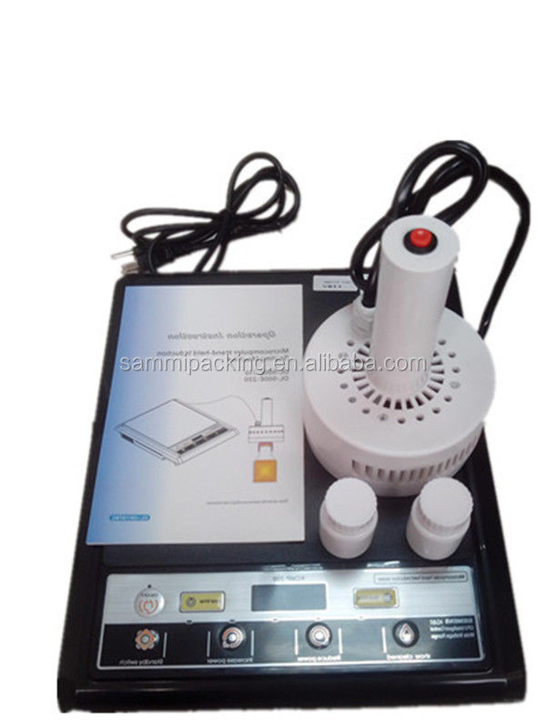 DL-500E हाथ से पकड़े जाने वाले इंडक्शन सीलर, एल्यूमीनियम पन्नी के लिए इंडक्शन बोतल सीलिंग मशीन