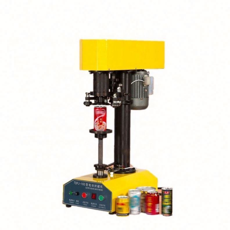 TDFJ-160 कैनिंग मशीन टिन कैन सीलिंग मशीन कैनिंग सीलर/बीयर कैन/ मीट कैन