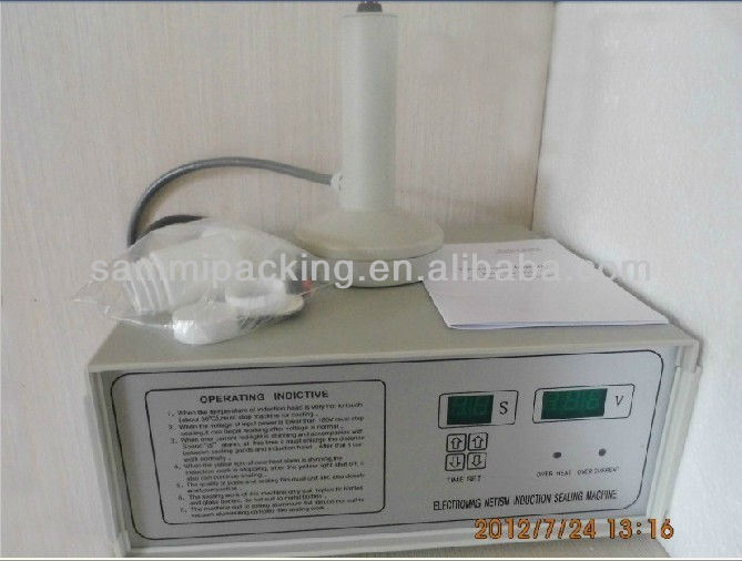 हैंडहेल्ड इलेक्ट्रिक पोर्टेबल एल्यूमीनियम फॉयल गैस्केट सीलिंग मशीन 20-100 मिमी बोतल ढक्कन मुंह सीलिंग पेय अनुप्रयोगों के लिए