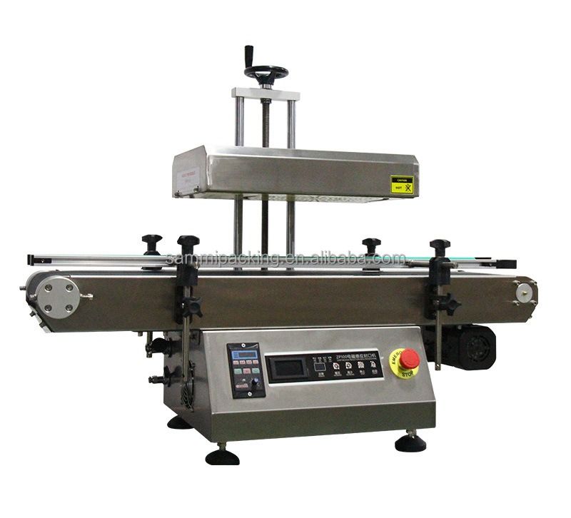 एल्यूमीनियम पन्नी हीट इंडक्शन सीलिंग मशीन कैप पेय पैकेजिंग मशीनों के लिए बोतलों डिब्बों के लिए इंडक्शन सीलर