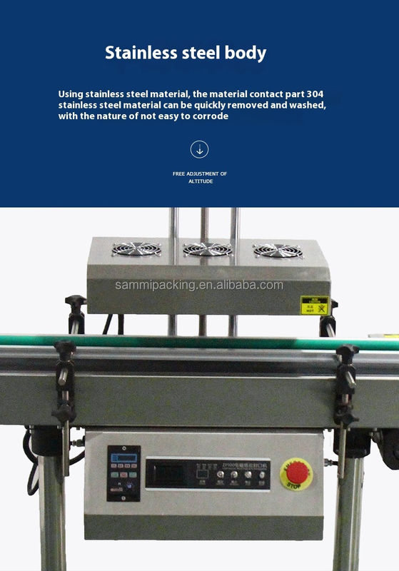 एल्यूमीनियम पन्नी हीट इंडक्शन सीलिंग मशीन कैप पेय पैकेजिंग मशीनों के लिए बोतलों डिब्बों के लिए इंडक्शन सीलर