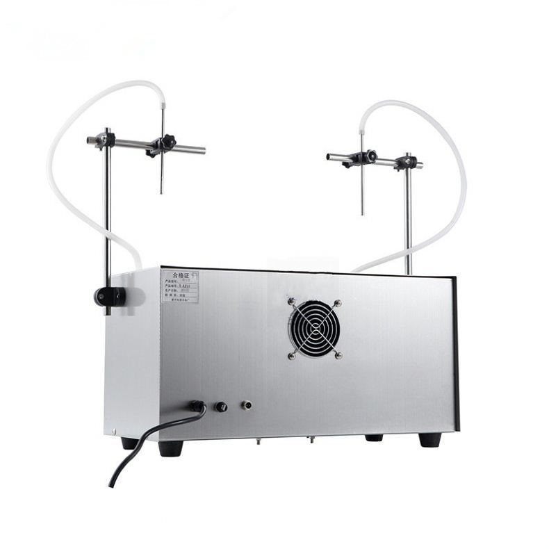 GLF-I-II गियर पंप जैतून का तेल बॉटलिंग मशीन डबल हेड्स लिक्विड फिलिंग मशीन, ऑयल फिलर (3-3000ml)