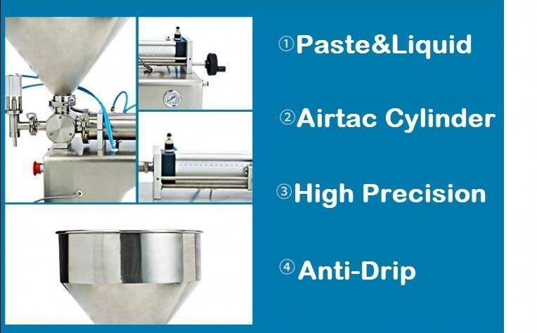 गर्म उत्पाद कारखाने की कीमत पनरोक प्रकार पिस्टन भरने की मशीन