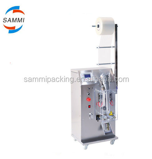 100 मिलीलीटर अर्ध-स्वचालित ऊर्ध्वाधर तरल भरने सील पैकिंग मशीन के लिए पानी दूध थैली बैग तरल पैकिंग मशीन