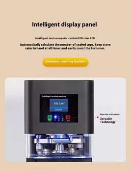 थोक मूल्य वाणिज्यिक कैन सीलिंग मशीन, पेय/खाद्य कैन के लिए 3S हाई स्पीड इलेक्ट्रिक सीमर, उच्च सटीकता