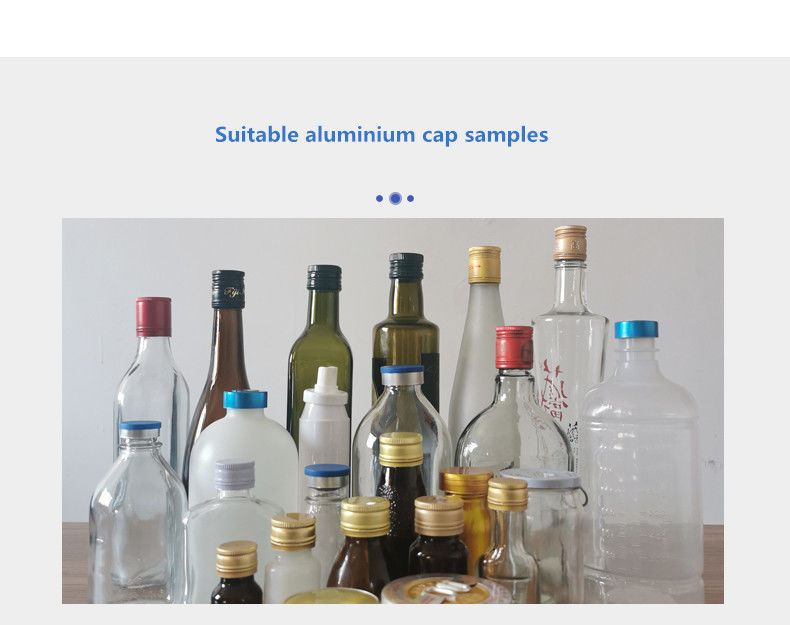 एल्यूमीनियम कैप, ग्लास बोतल सीलिंग, वाइन और शराब की बोतल कैपिंग मशीन DK-50 के लिए कम लागत वाली अर्ध-स्वचालित ROPP कैपर मशीन