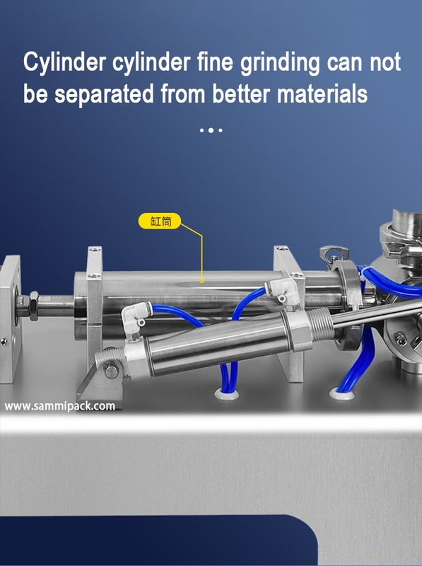 गर्म बिक्री वायवीय हीटिंग मिक्सिंग लोशन क्रीम कॉस्मेटिक भरने की मशीन शहद सॉस क्रीम के लिए