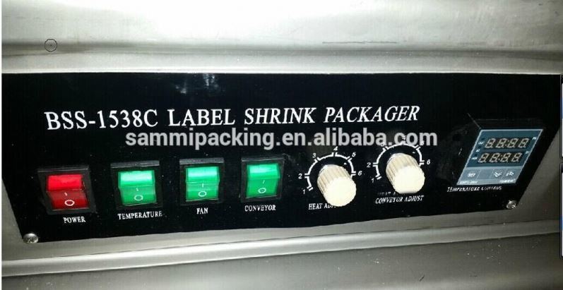 फ़ैक्टरी डायरेक्ट सेल्स BS-1538C वाइन बोतल कैप सील श्रिंक पैकेजिंग मशीन श्रिंक टनल