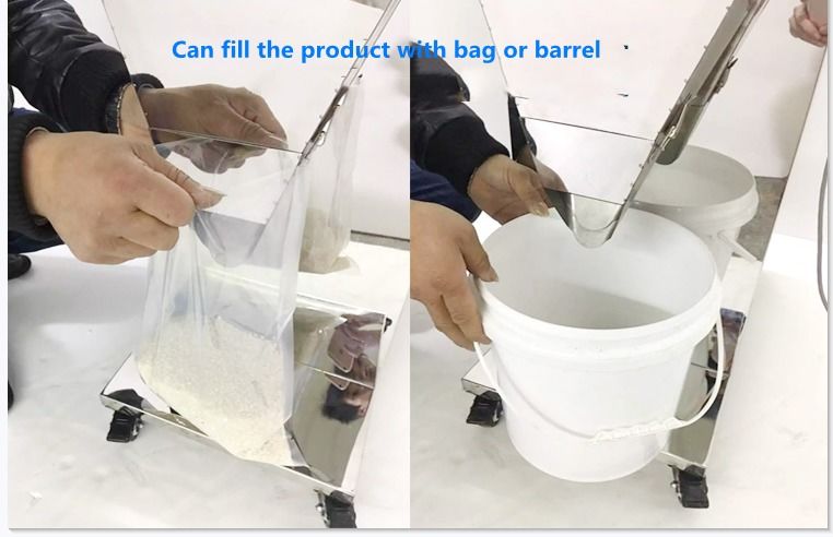 5 किलोग्राम छोटी पाउडर भरने की मशीन पाउडर वेजिंग फिलर डिस्पेंसर स्क्रू दूध/कॉफी/आटा प्रोटीन के लिए